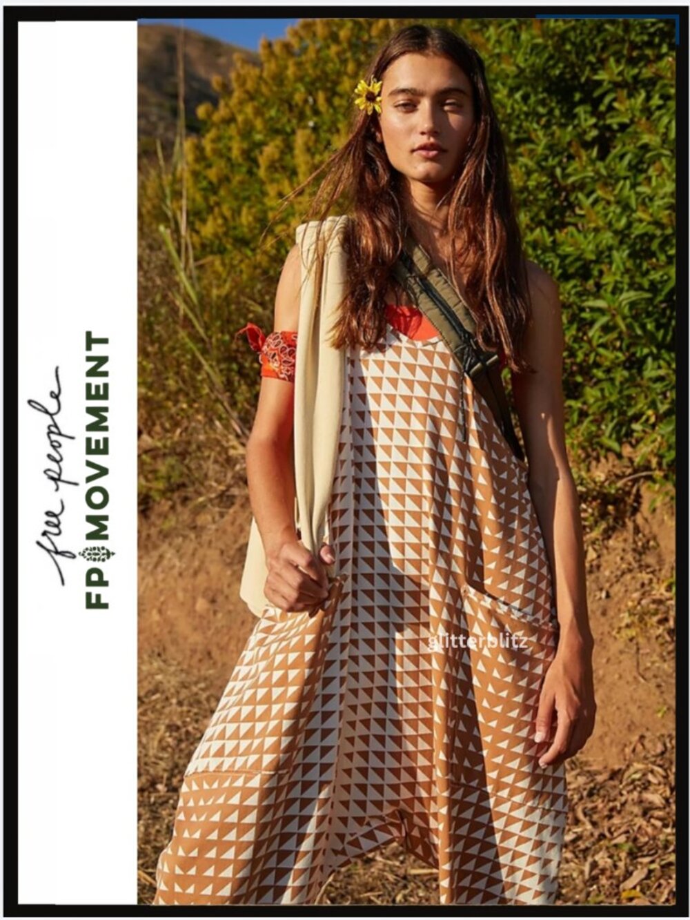 Free People Hot Shot Printed Onesie In Transition Canvas
